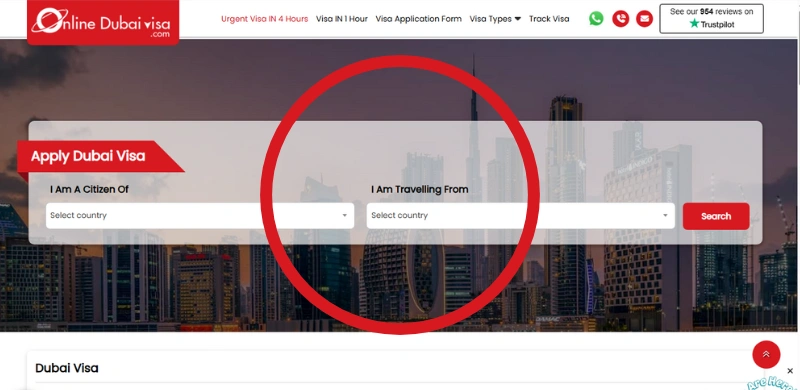 Apply Dubai Visa Step First